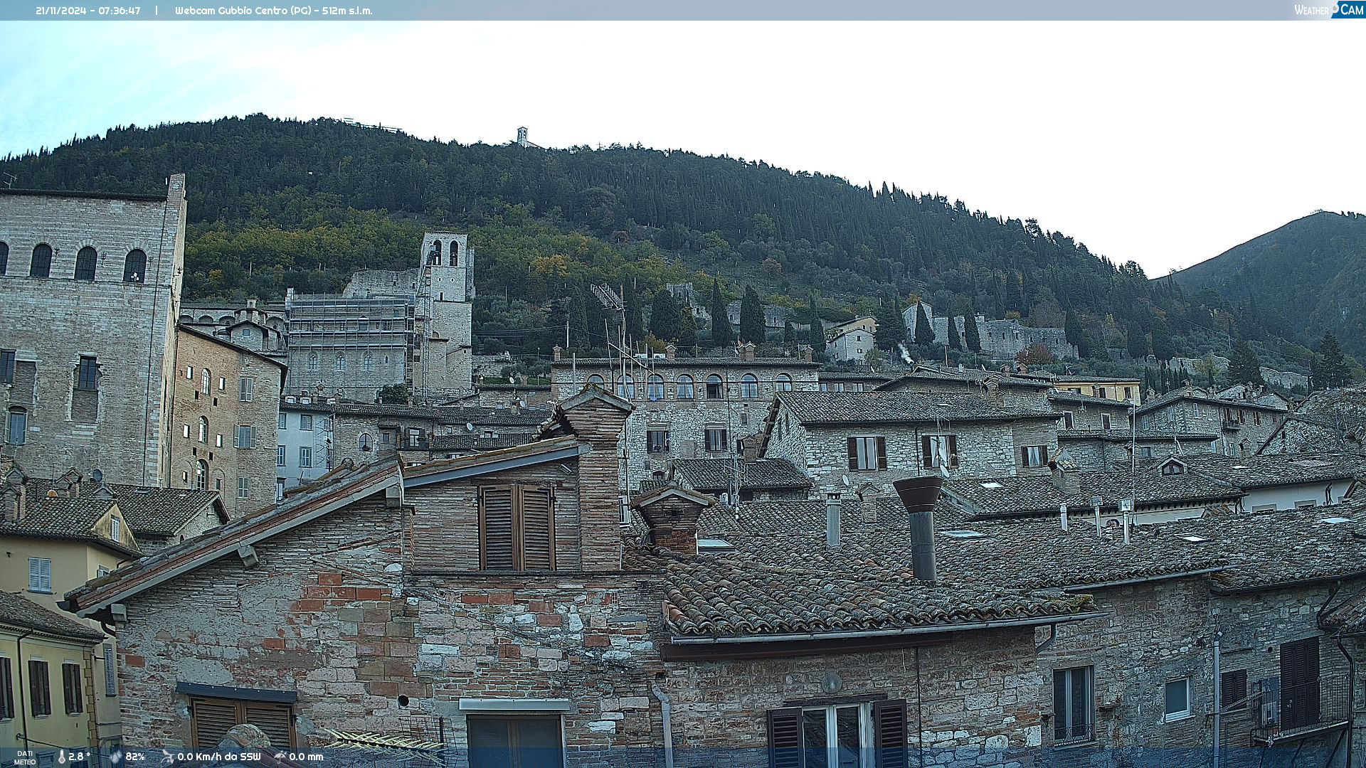 webcam Gubbio