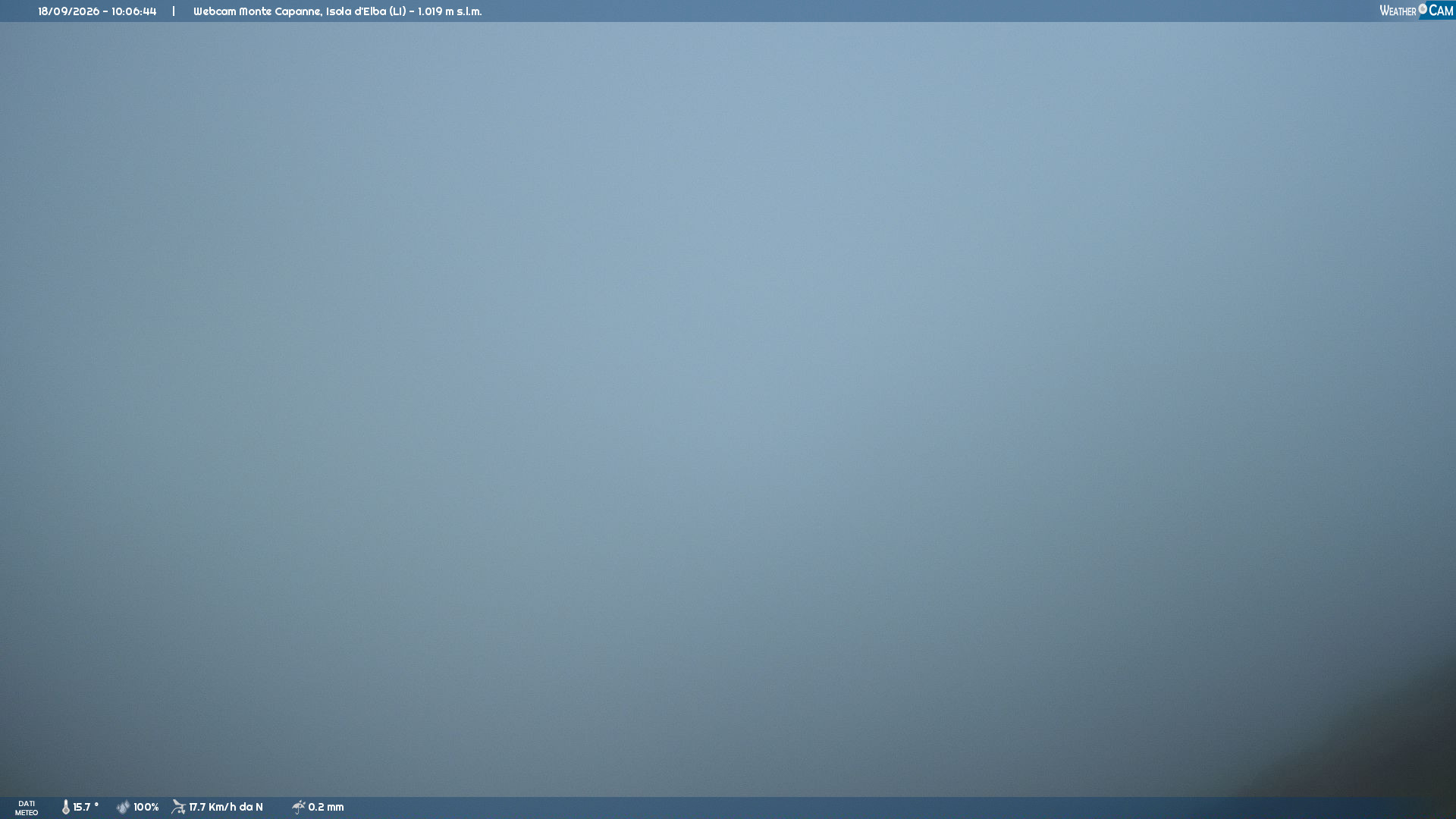 webcam Monte Capanne