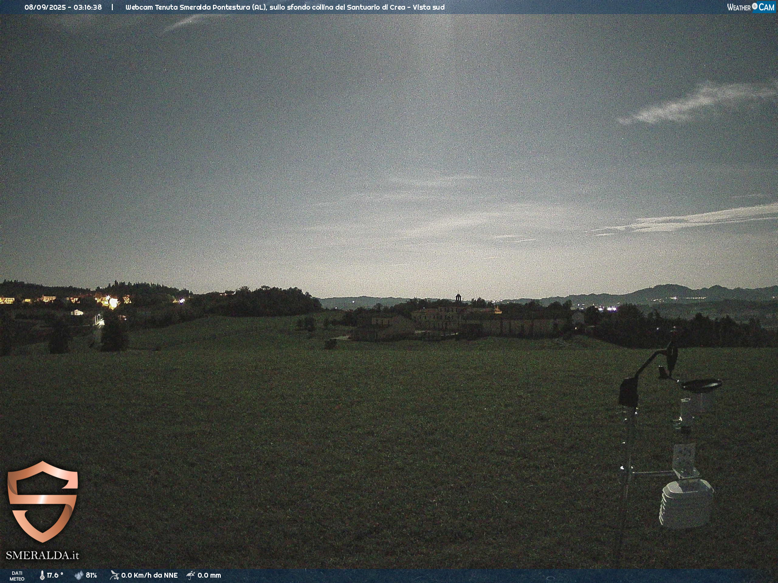 immagine della webcam nei dintorni di Terruggia: webcam Casale Monferrato