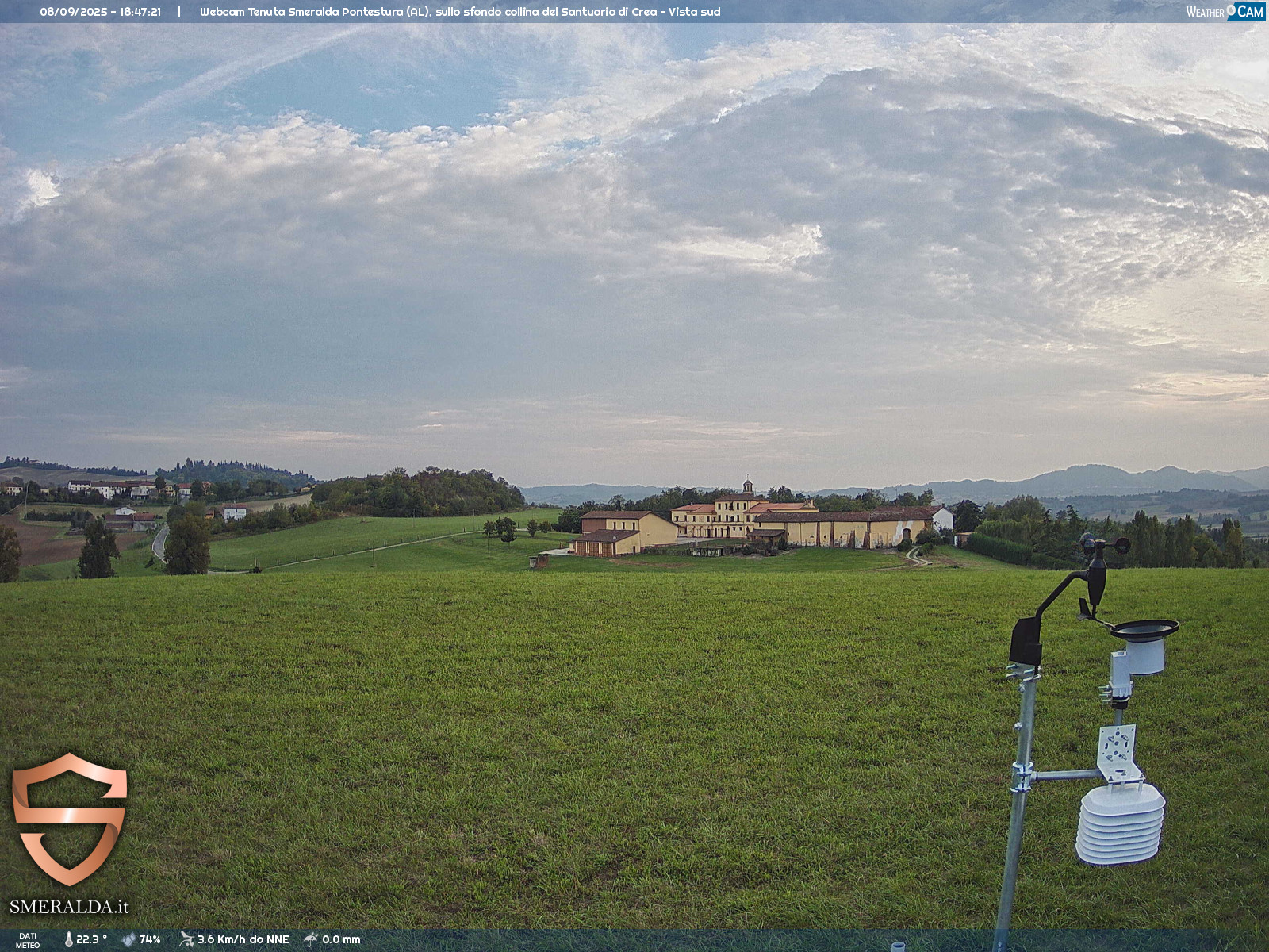 immagine della webcam nei dintorni di Felizzano: webcam Casale Monferrato