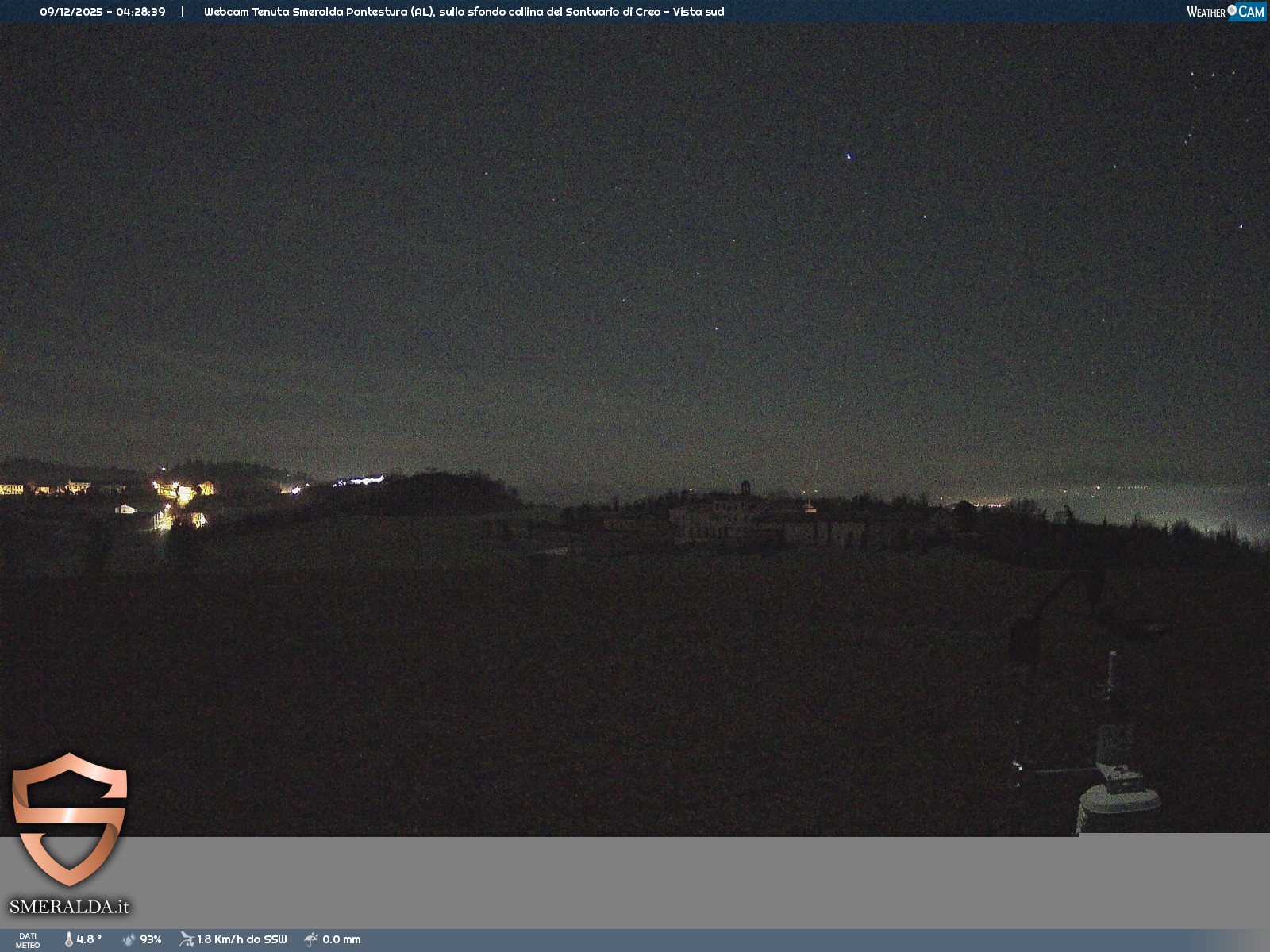 immagine della webcam nei dintorni di Felizzano: webcam Casale Monferrato