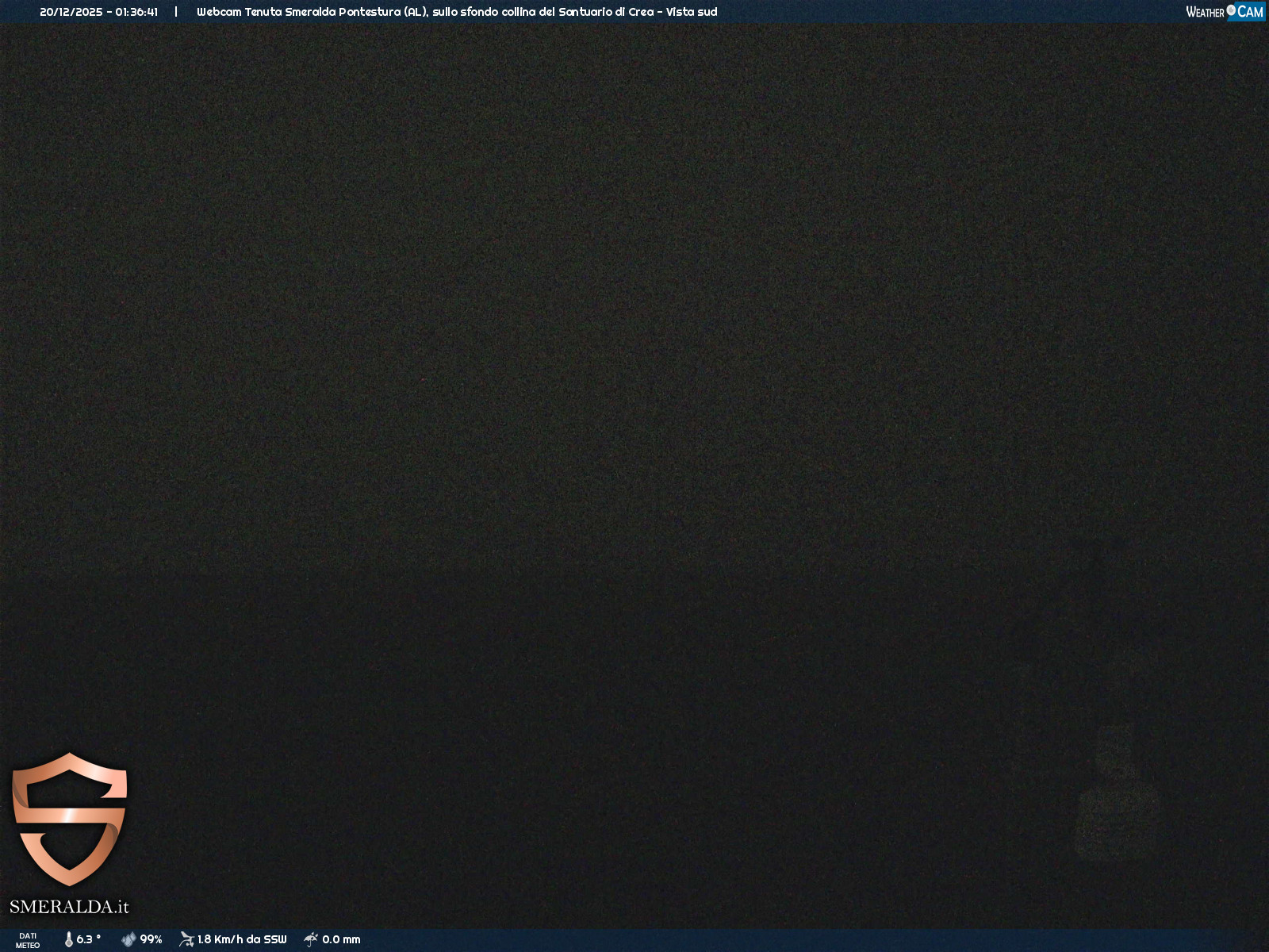 immagine della webcam nei dintorni di Pecetto di Valenza: webcam Casale Monferrato