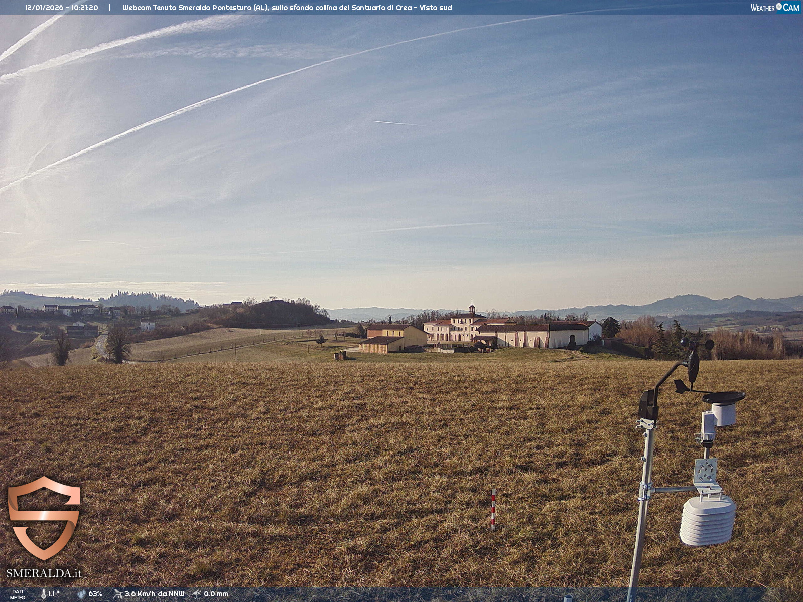 immagine della webcam nei dintorni di Coniolo: webcam Casale Monferrato