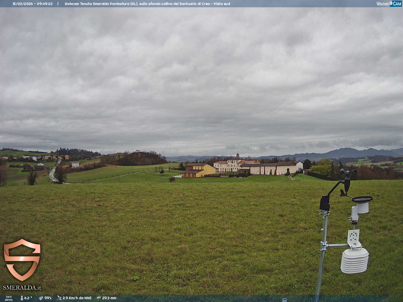 immagine della webcam nei dintorni di Terruggia: webcam Casale Monferrato