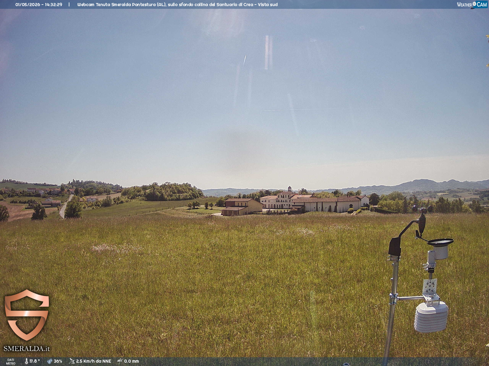 immagine della webcam nei dintorni di Terruggia: webcam Casale Monferrato