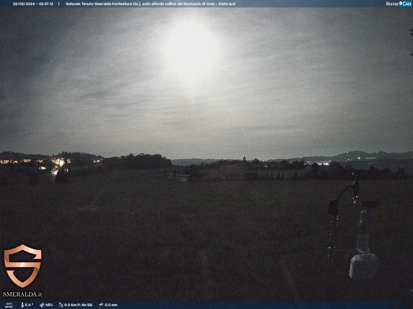 immagine della webcam nei dintorni di Felizzano: webcam Casale Monferrato