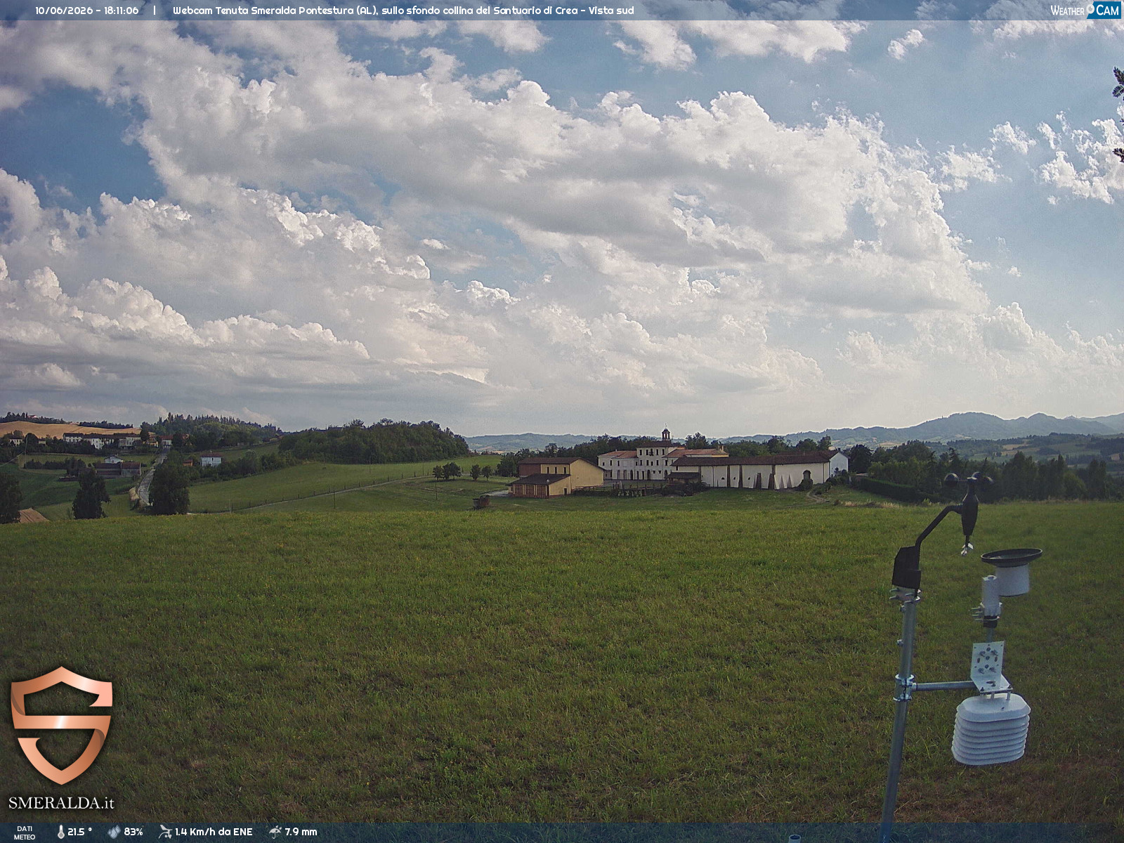 immagine della webcam nei dintorni di Asti: webcam Casale Monferrato