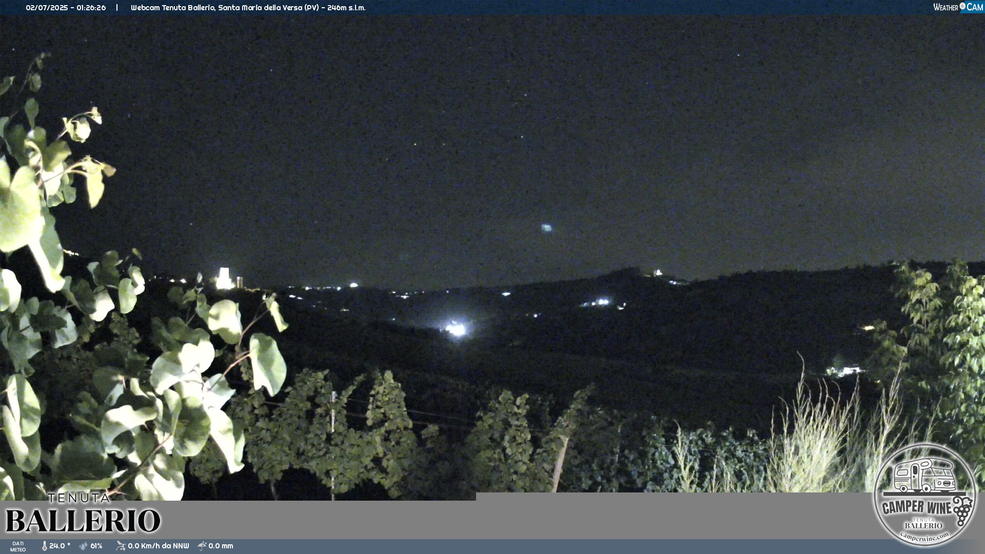 webcam Santa Maria della Versa