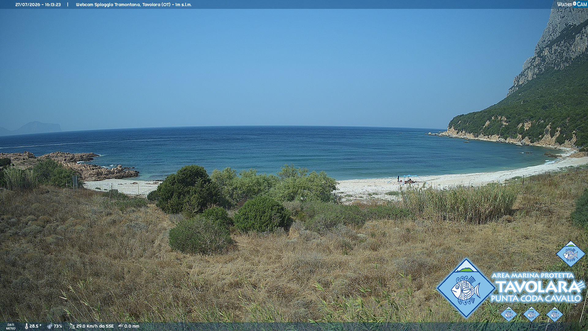 webcam Tavolara