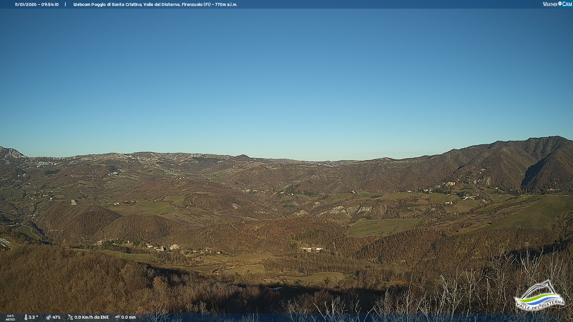 immagine della webcam nei dintorni di Riolo Terme: webcam Firenzuola