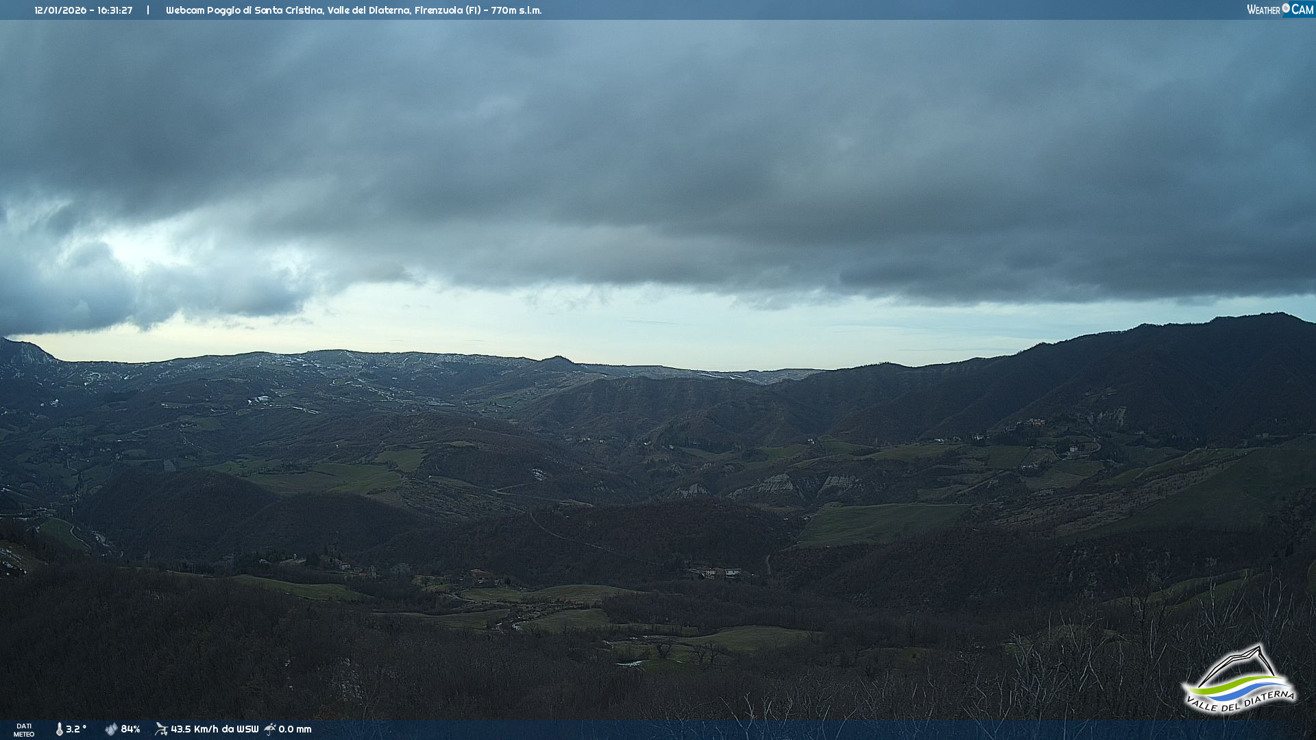 immagine della webcam nei dintorni di Loiano RFI: webcam Firenzuola