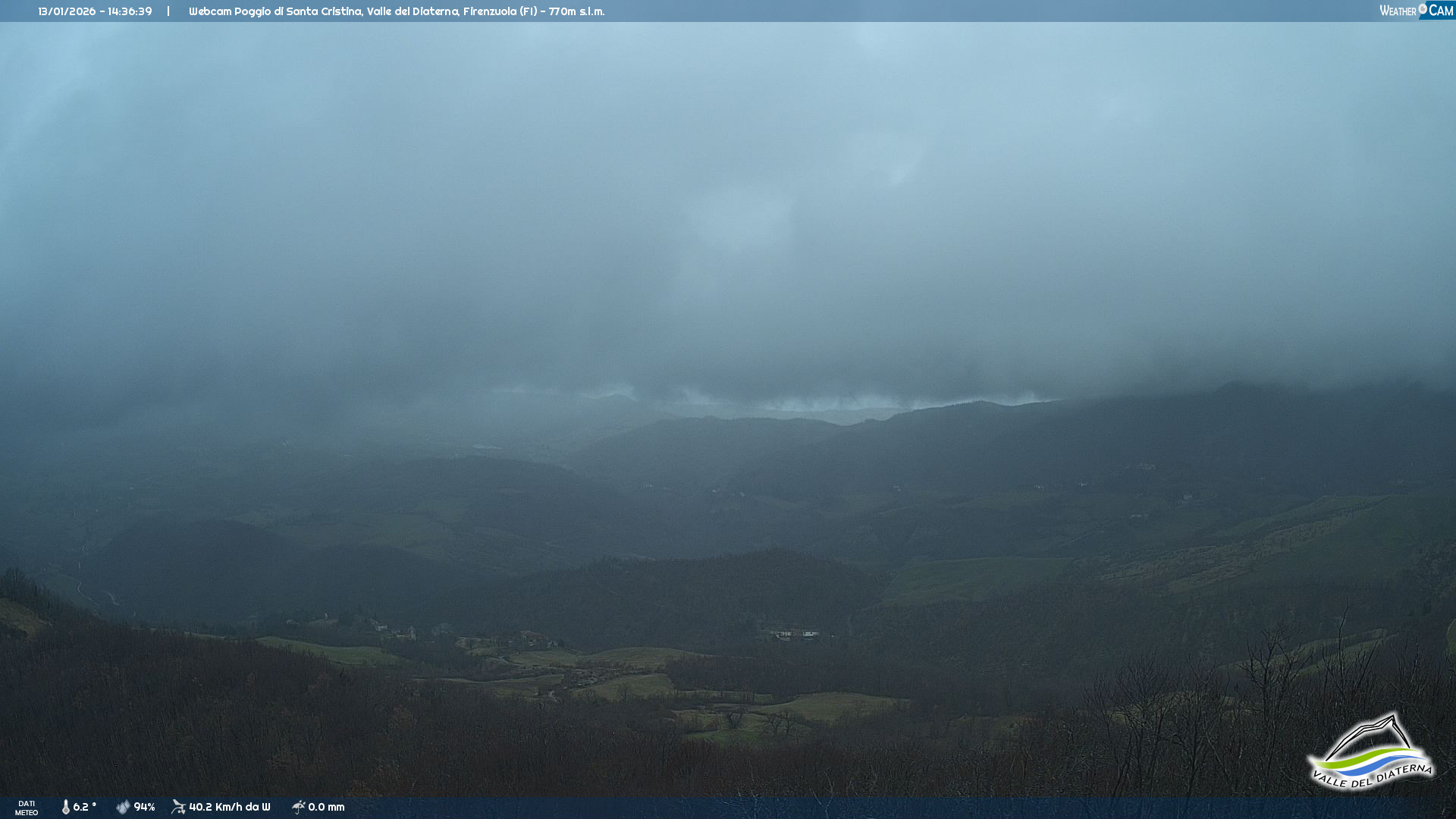 immagine della webcam nei dintorni di Loiano: webcam Firenzuola