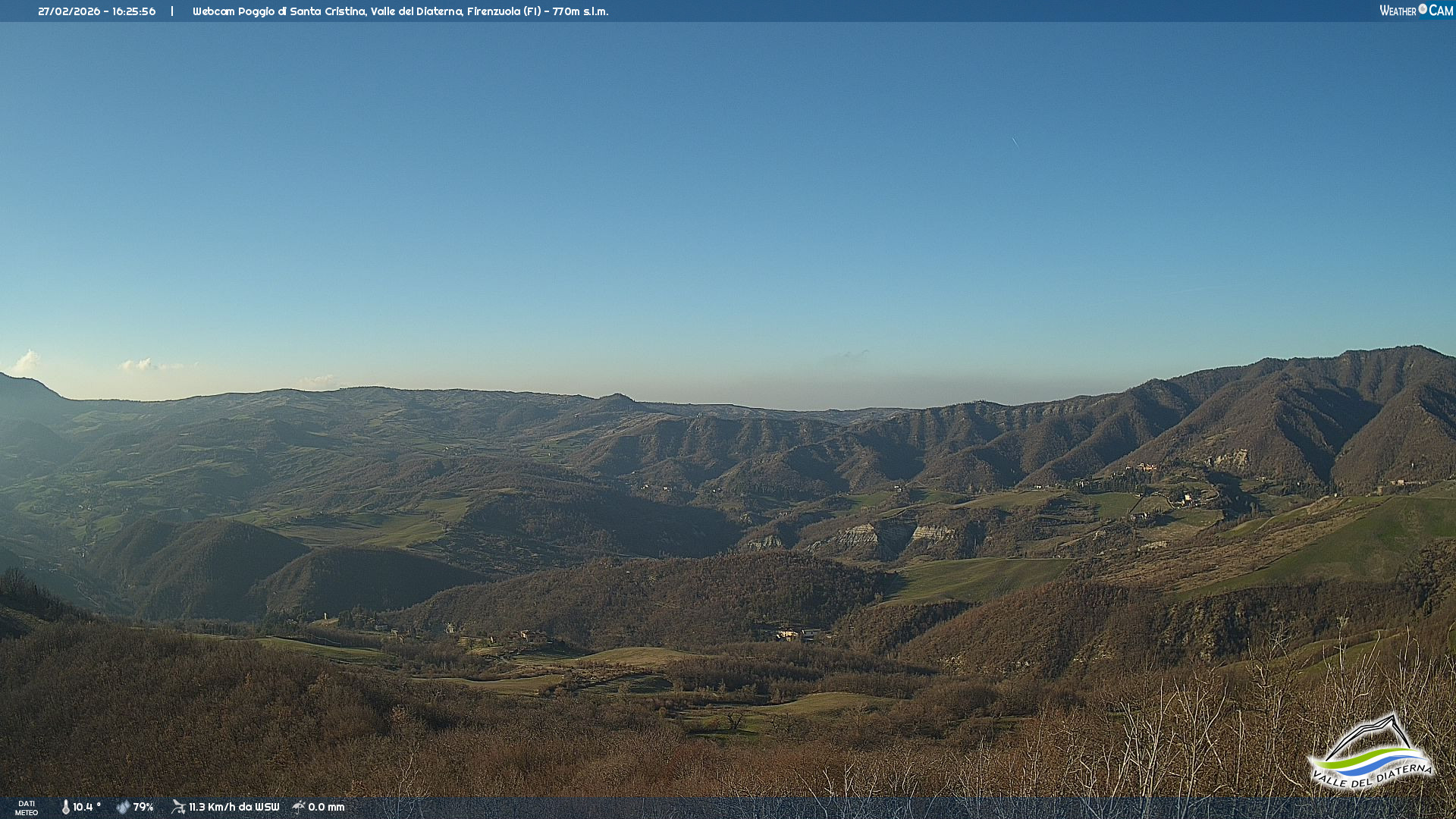 immagine della webcam nei dintorni di Vernio: webcam Firenzuola