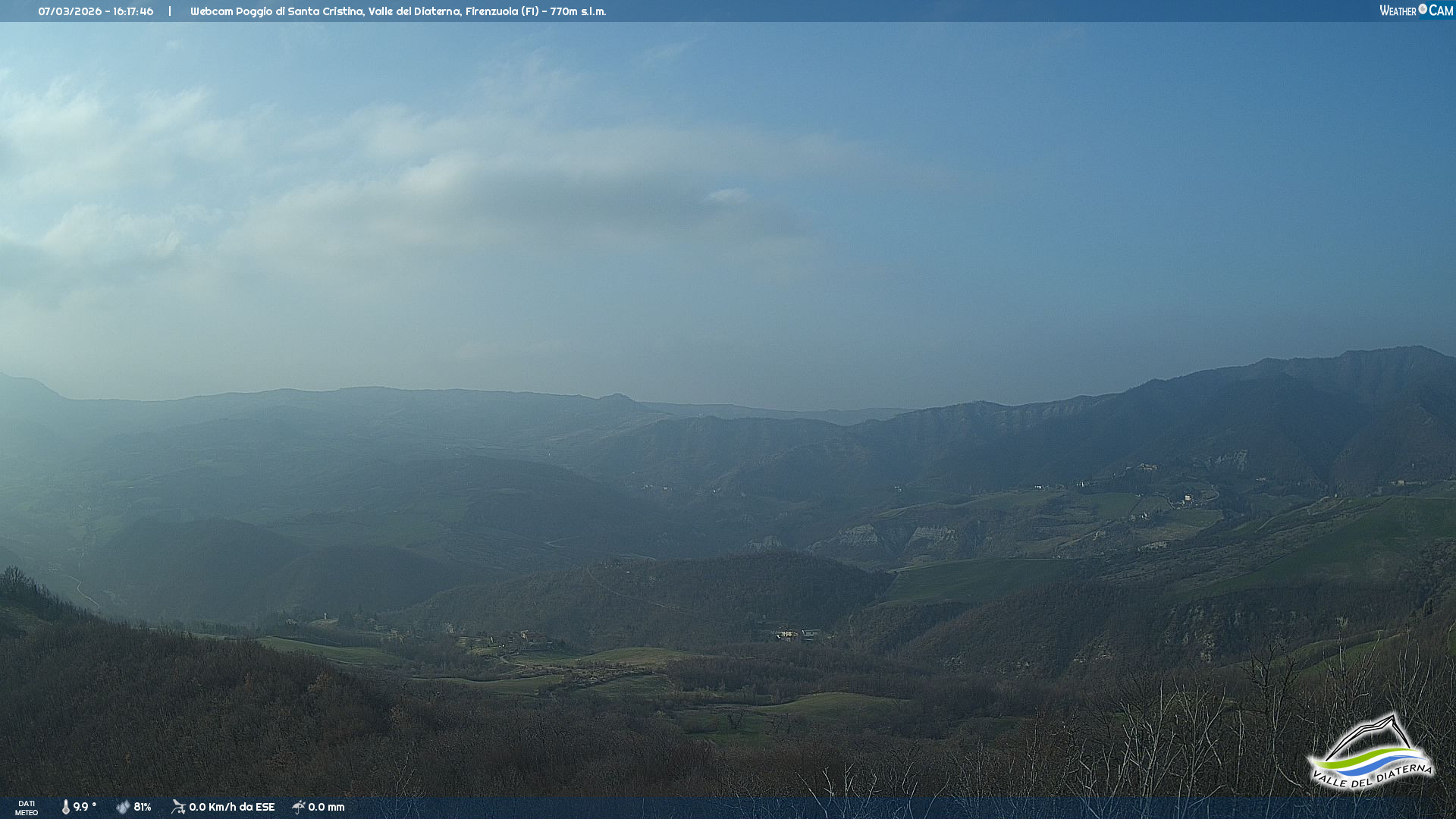 immagine della webcam nei dintorni di Riolo Terme: webcam Firenzuola
