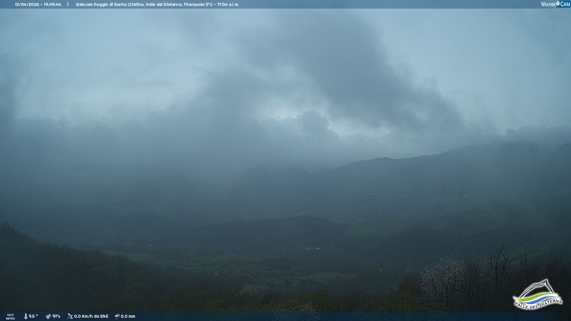 immagine della webcam nei dintorni di Cantagallo: webcam Firenzuola