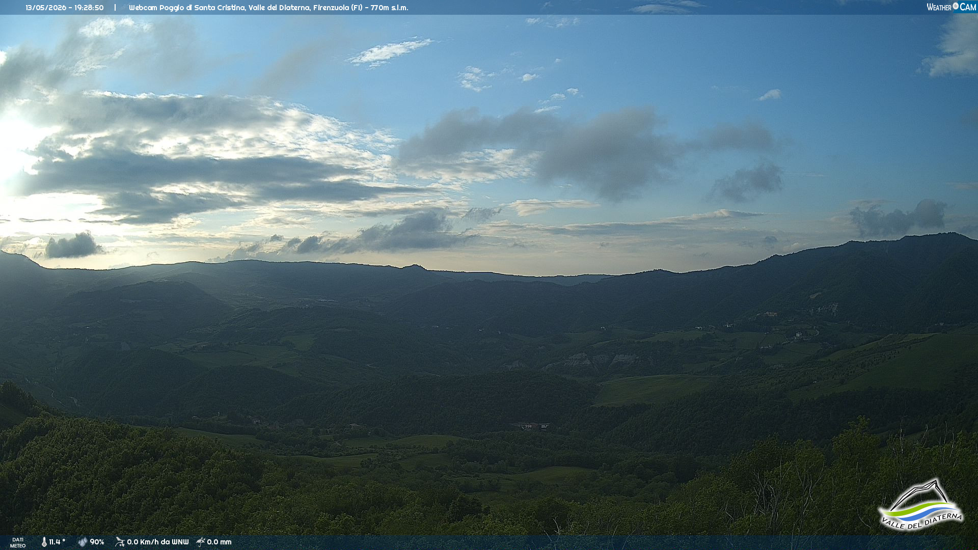 immagine della webcam nei dintorni di Monterenzio: webcam Firenzuola
