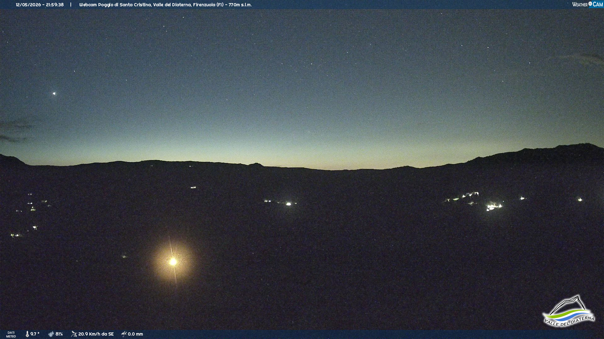 immagine della webcam nei dintorni di Casola Valsenio: webcam Firenzuola