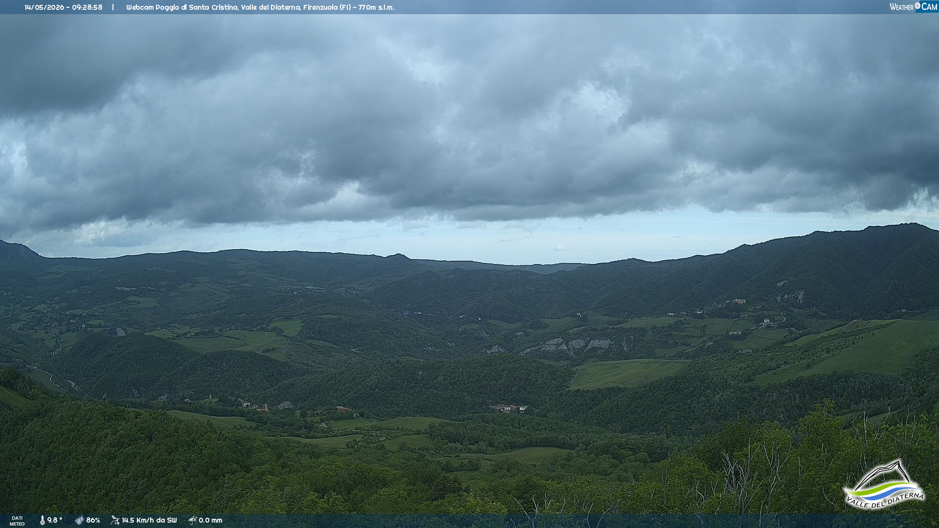 immagine della webcam nei dintorni di Casola Valsenio: webcam Firenzuola