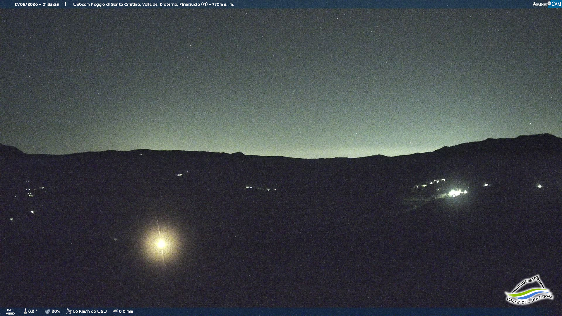 immagine della webcam nei dintorni di Montepiano: webcam Firenzuola