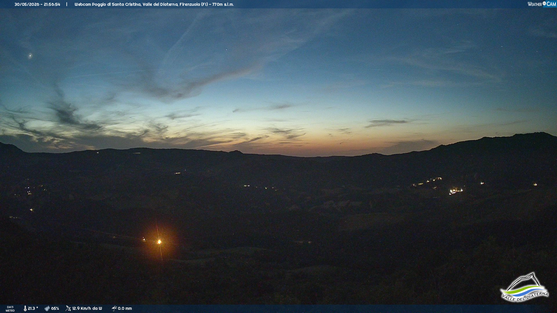 immagine della webcam nei dintorni di Marradi: webcam Firenzuola