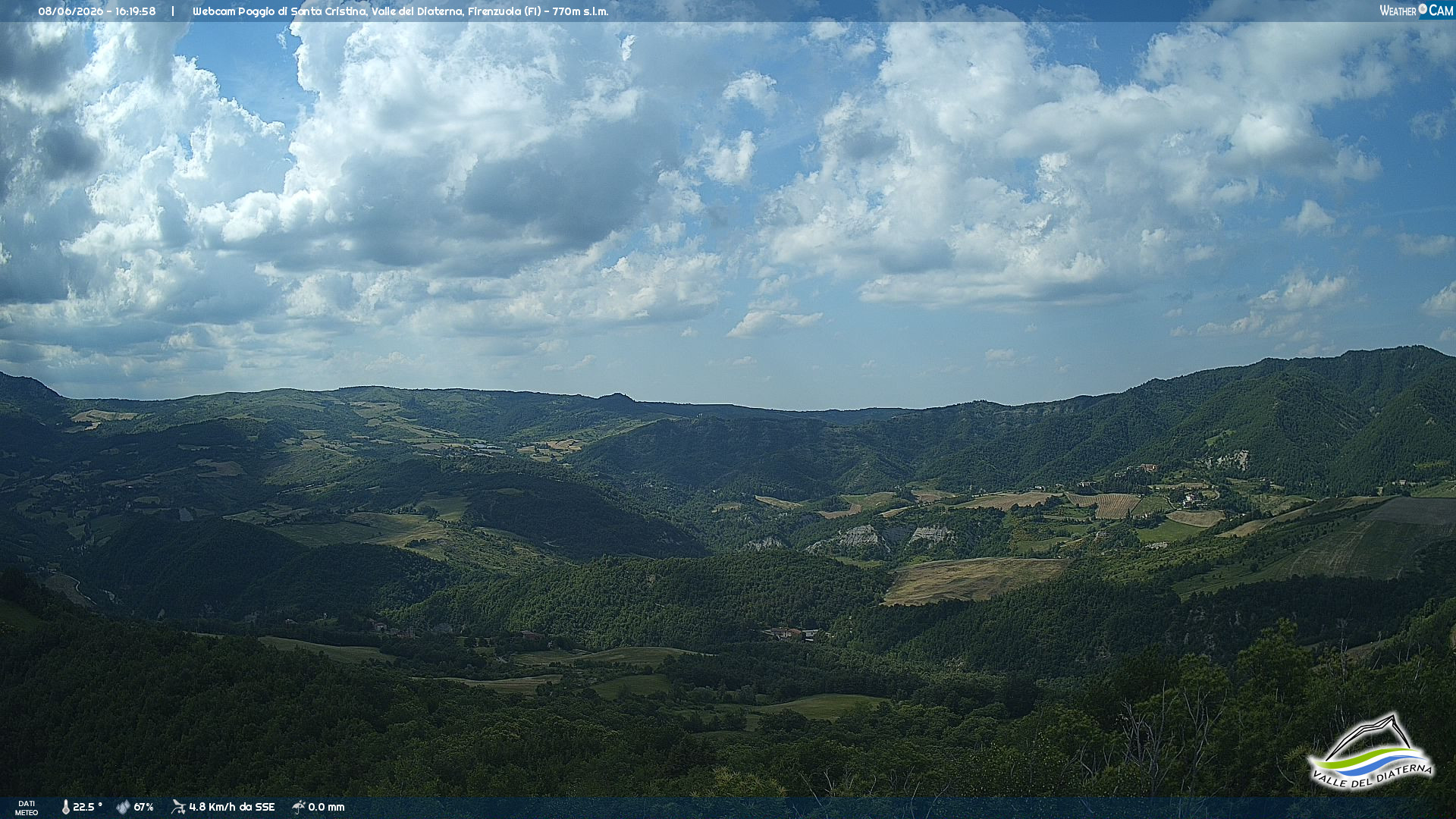 immagine della webcam nei dintorni di Riolo Terme: webcam Firenzuola
