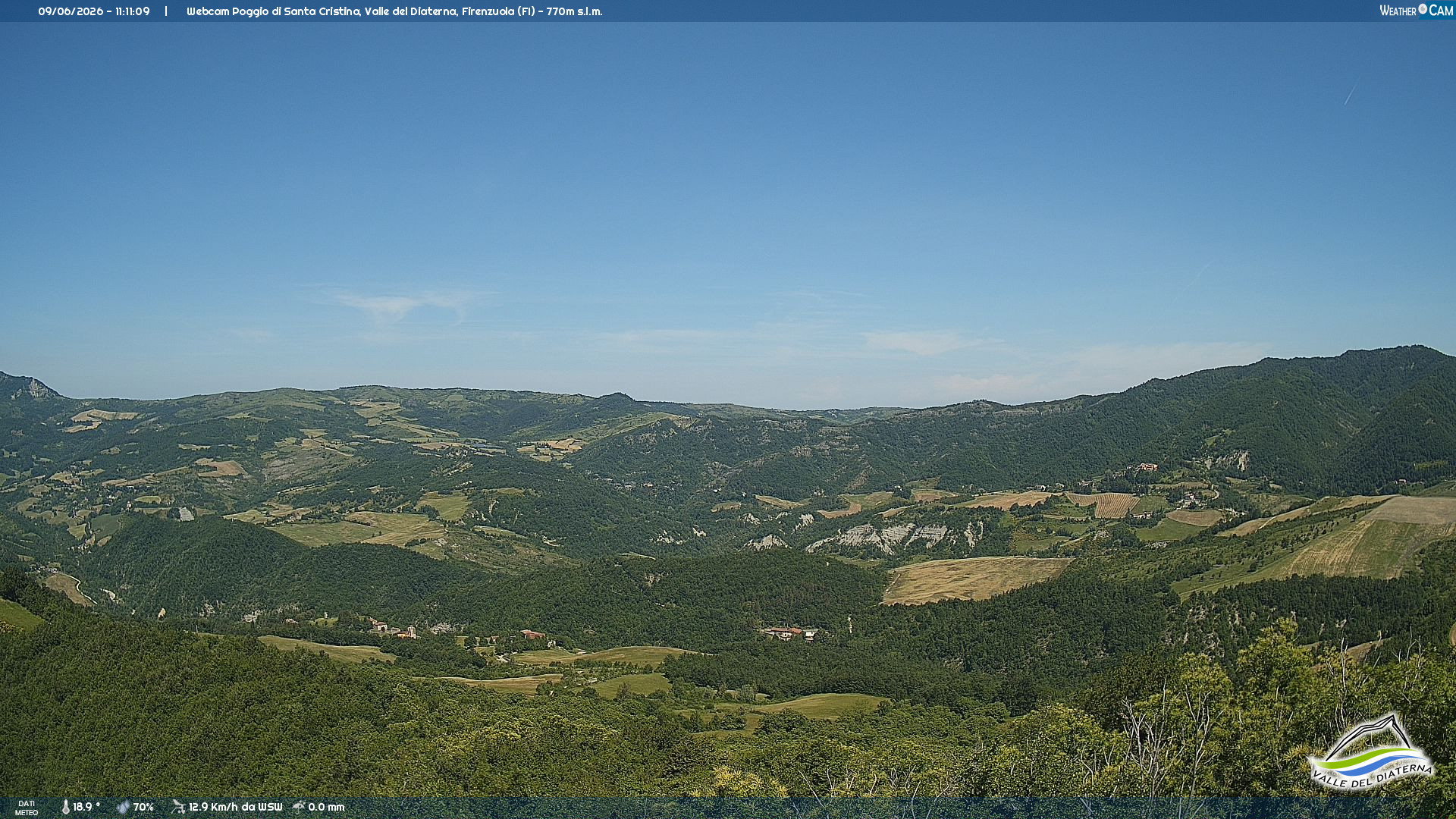 Preview delle webcam di Firenzuola