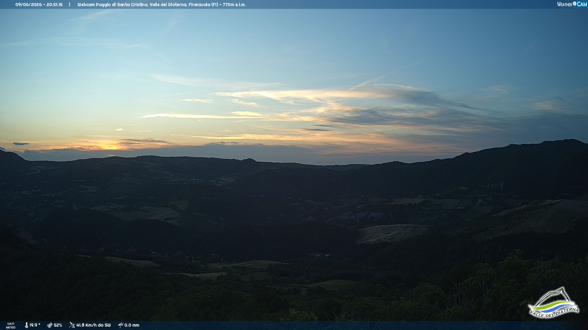 immagine della webcam nei dintorni di Loiano: webcam Firenzuola