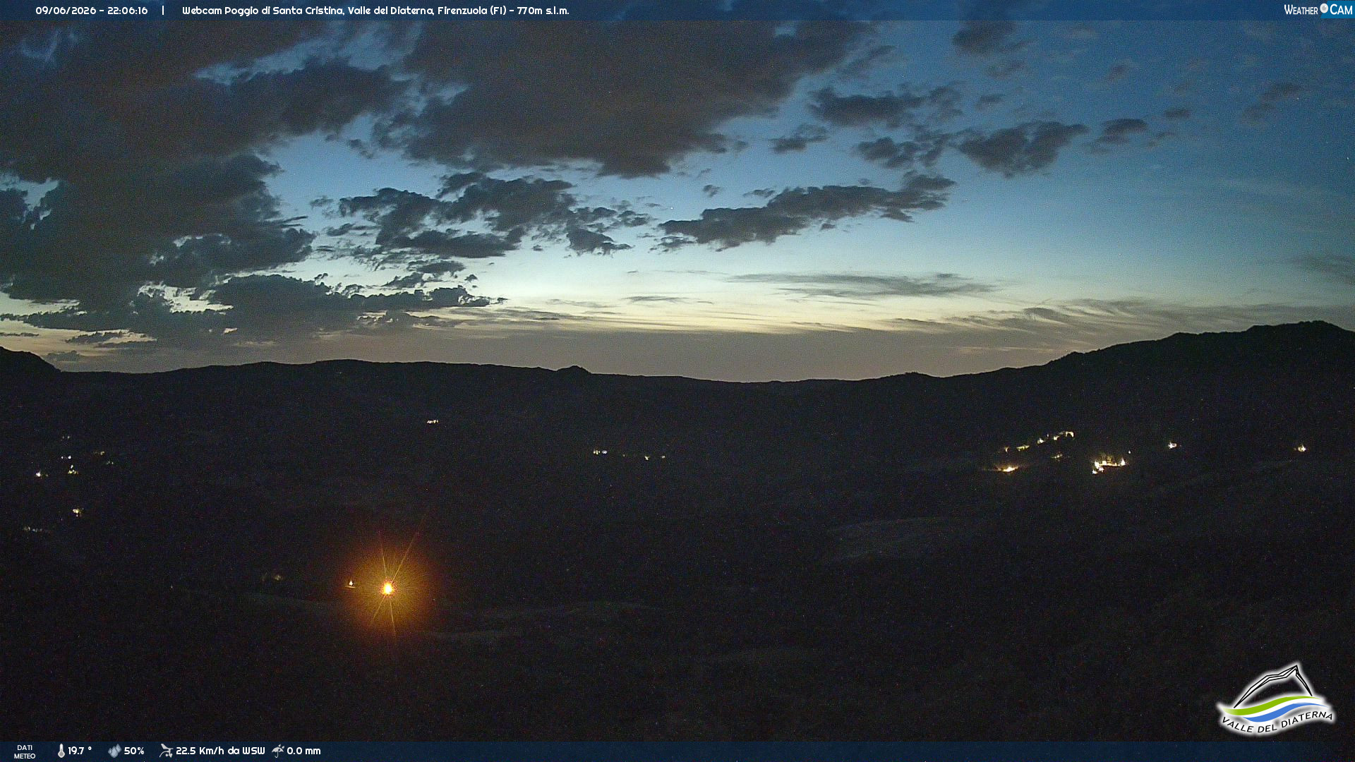 immagine della webcam nei dintorni di Monghidoro: webcam Firenzuola