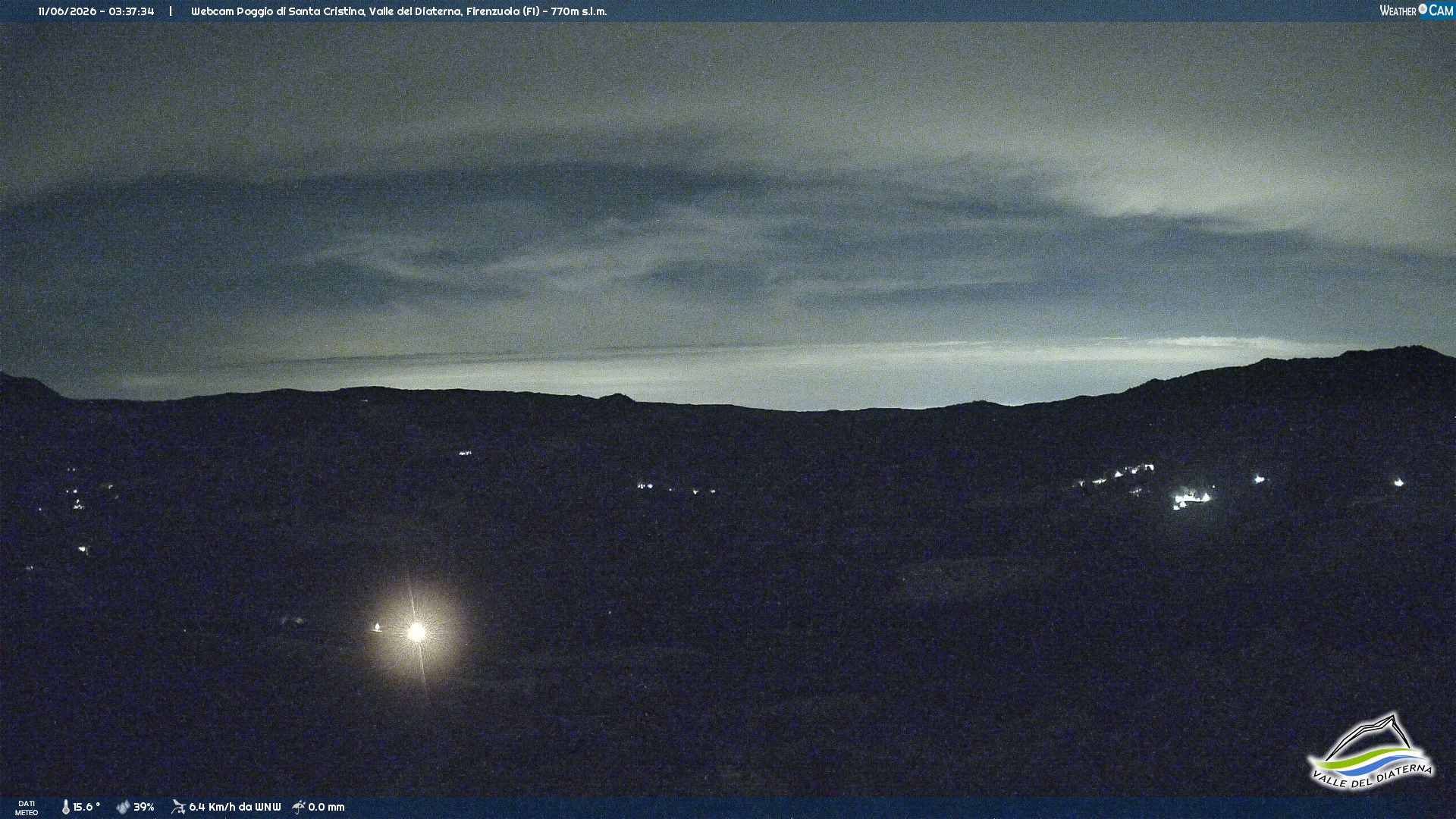 immagine della webcam nei dintorni di Castel del Rio: webcam Firenzuola