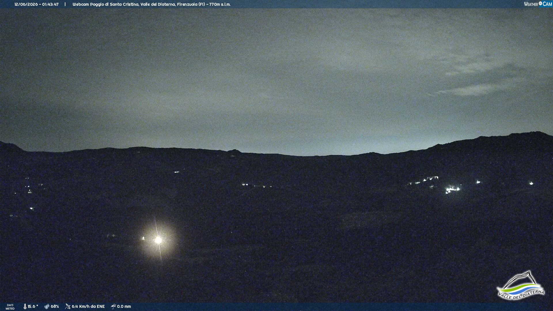 immagine della webcam nei dintorni di Castel del Rio: webcam Firenzuola