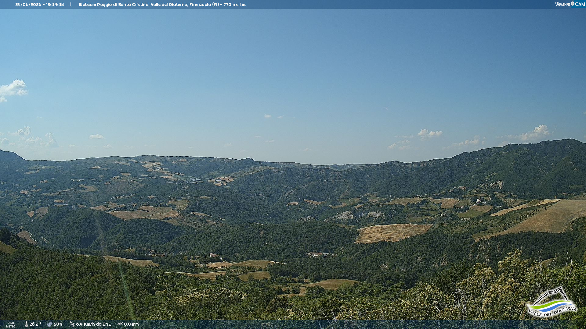 immagine della webcam nei dintorni di Riolo Terme: webcam Firenzuola