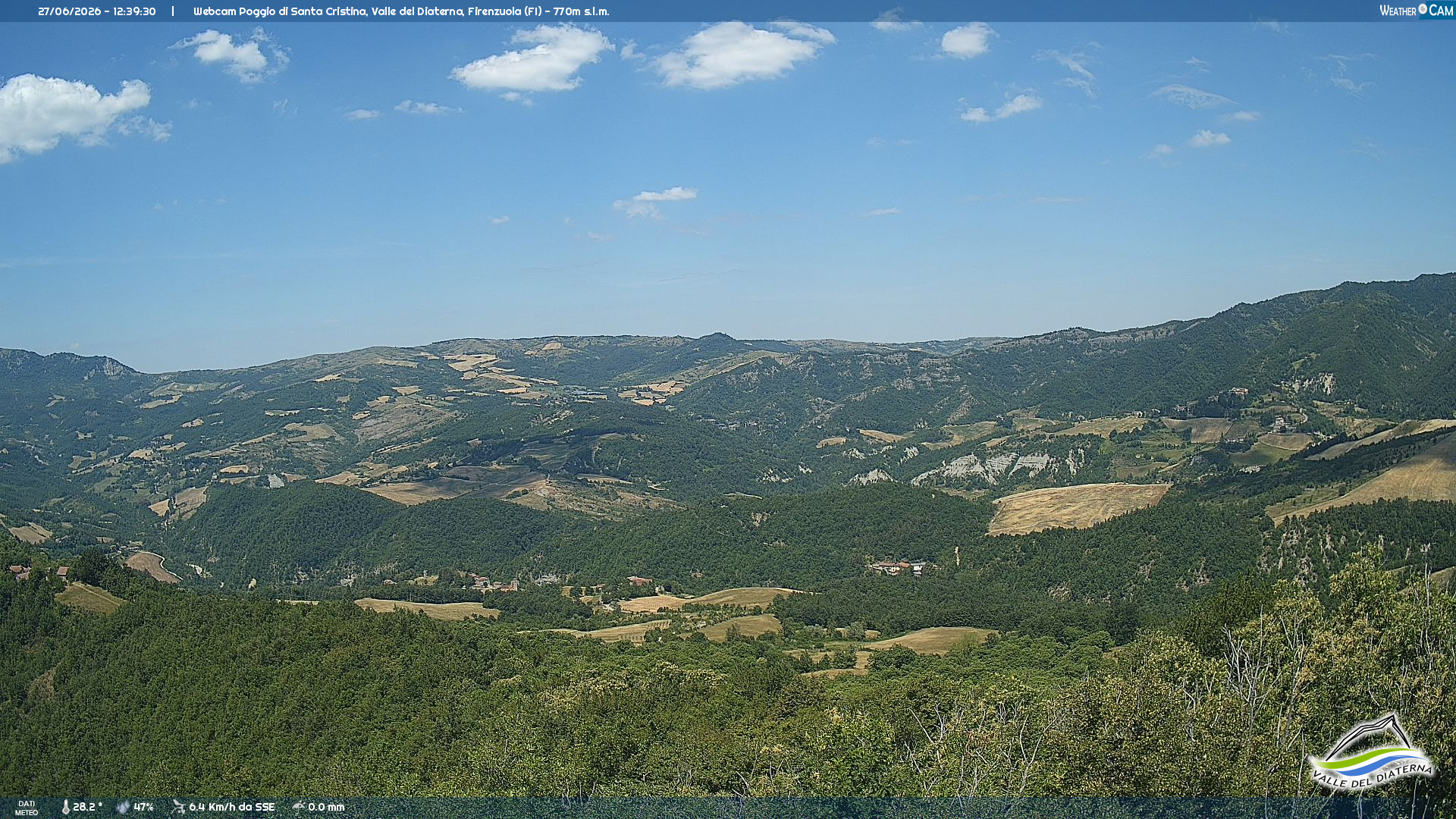 immagine della webcam nei dintorni di Casola Valsenio: webcam Firenzuola