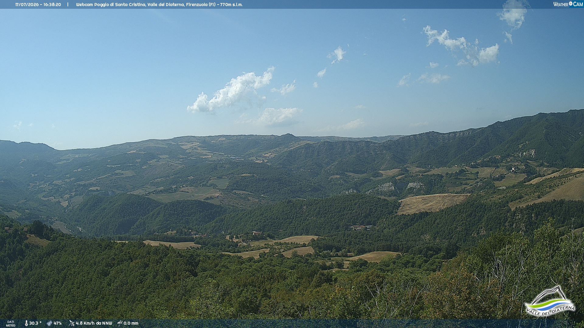 immagine della webcam nei dintorni di Loiano: webcam Firenzuola