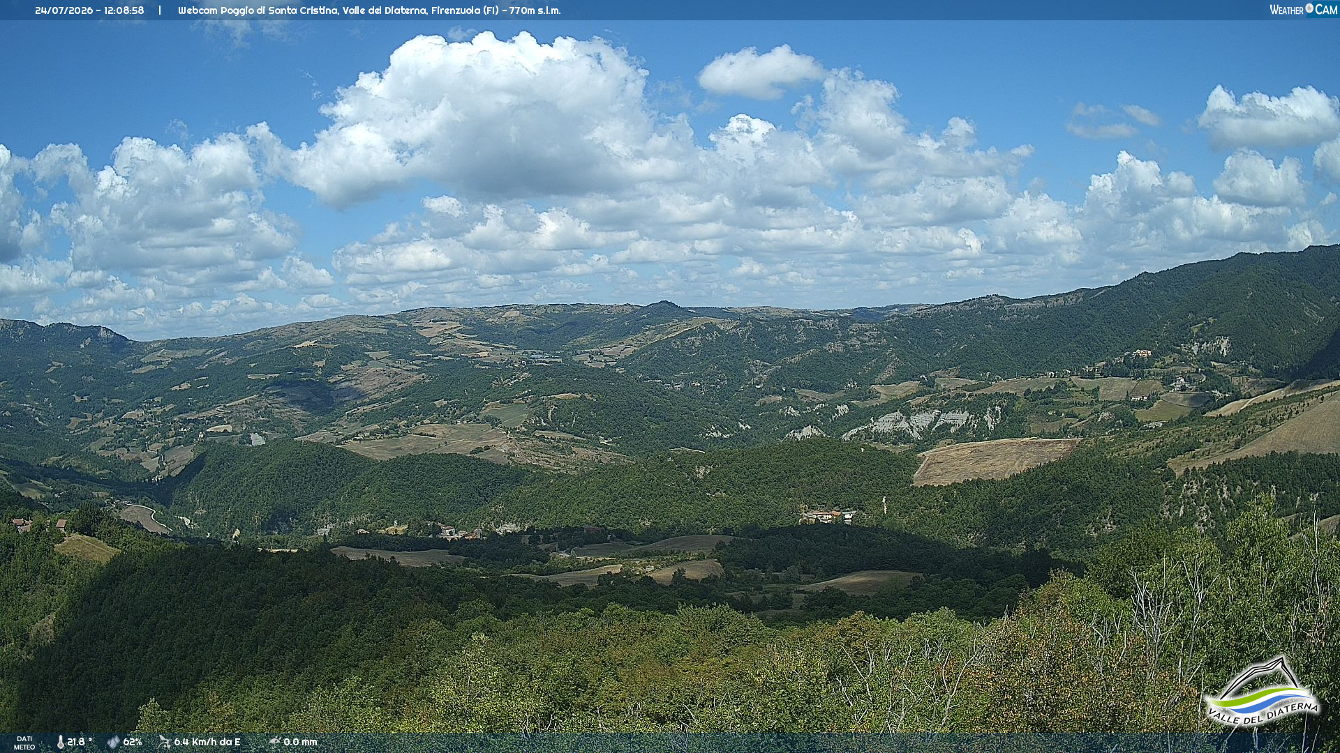 immagine della webcam nei dintorni di Riolo Terme: webcam Firenzuola